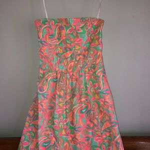 Lily Pulitzer Strapless Dress